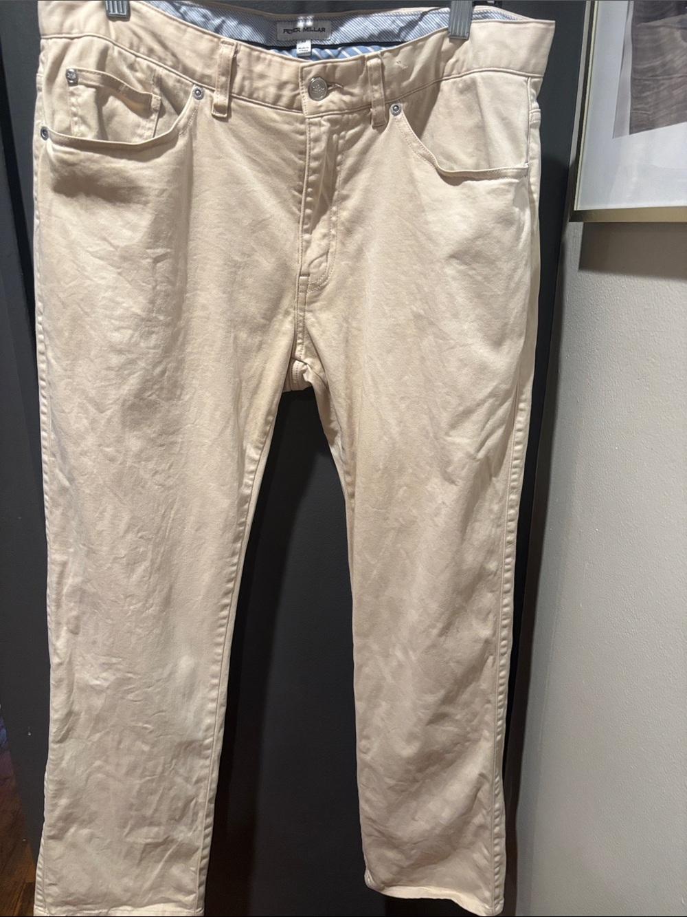 Peter Millar Khaki Casual Chino Pants